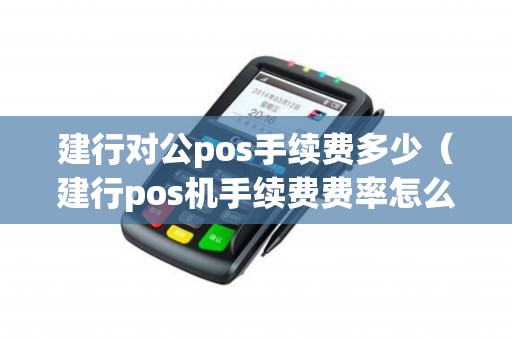 建行对公pos手续费多少（建行pos机手续费费率怎么算的）