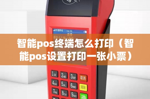 智能pos终端怎么打印（智能pos设置打印一张小票）