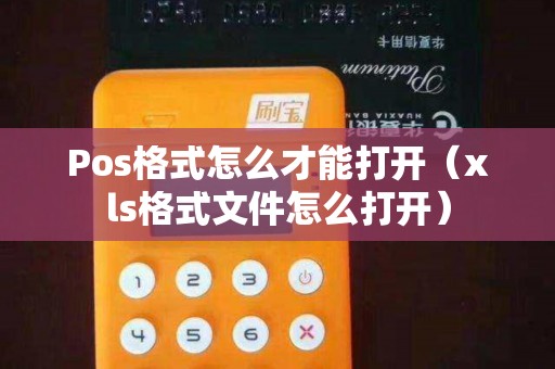Pos格式怎么才能打开（xls格式文件怎么打开）