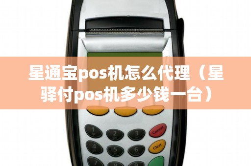 星通宝pos机怎么代理(星驿付pos机多少钱一台) 星通宝pos机怎么代理(星驿付pos机多少钱一台)