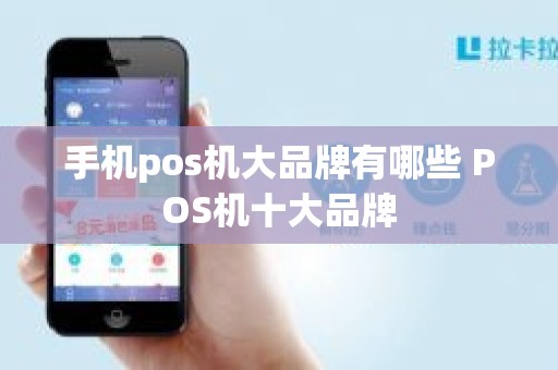 手机pos机大品牌有哪些 POS机十大品牌