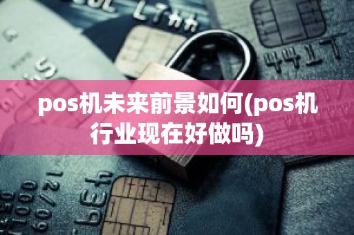pos机未来前景如何(pos机行业现在好做吗)