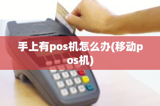 手上有pos机怎么办(移动pos机)