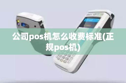 公司pos机怎么收费标准(正规pos机)