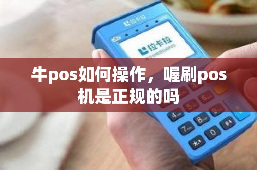 牛pos如何操作，喔刷pos机是正规的吗