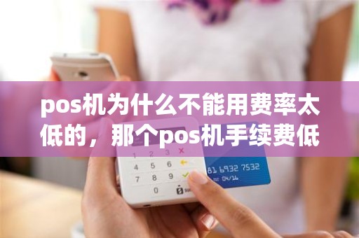 pos机为什么不能用费率太低的，那个pos机手续费低