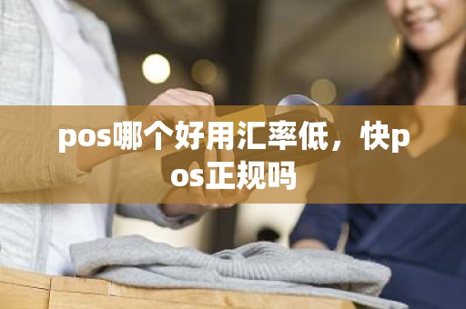 pos哪个好用汇率低，快pos正规吗