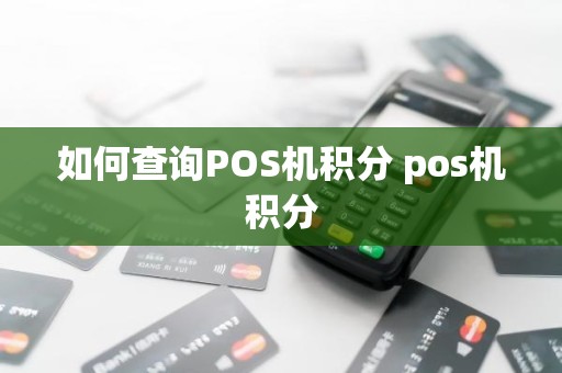 如何查询POS机积分 pos机积分