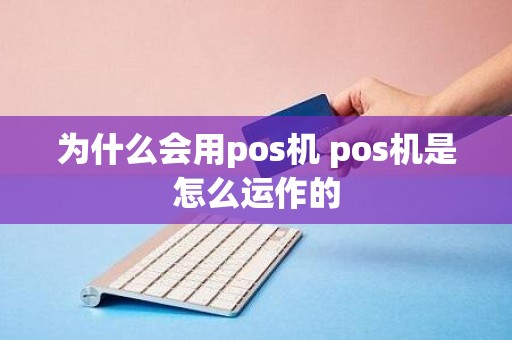 为什么会用pos机 pos机是怎么运作的