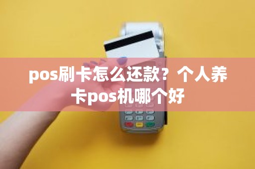 pos刷卡怎么还款？个人养卡pos机哪个好