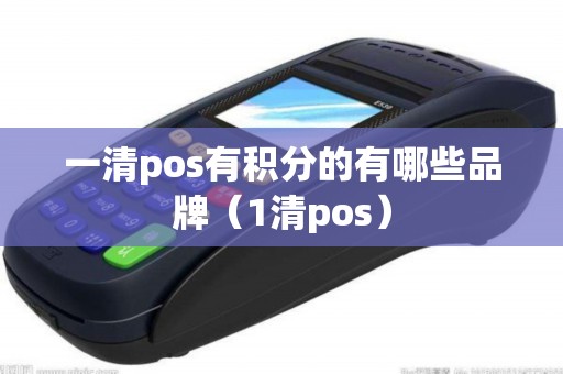 一清pos有积分的有哪些品牌（1清pos）