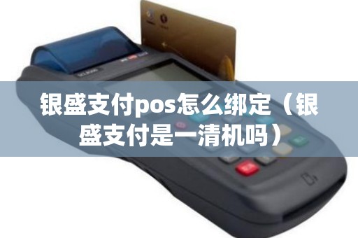 银盛支付pos怎么绑定（银盛支付是一清机吗）