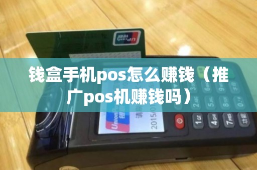 钱盒手机pos怎么赚钱（推广pos机赚钱吗）