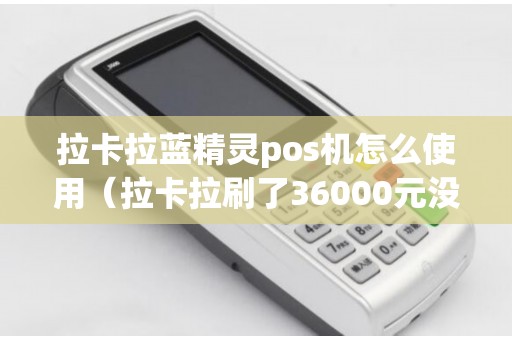 拉卡拉蓝精灵pos机怎么使用（拉卡拉刷了36000元没有到账）