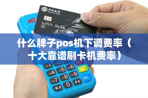 什么牌子pos机下调费率（十大靠谱刷卡机费率）