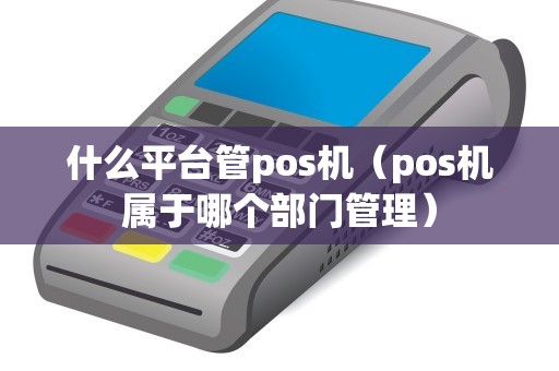 什么平台管pos机（pos机属于哪个部门管理）