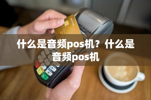 什么是音频pos机？什么是音频pos机