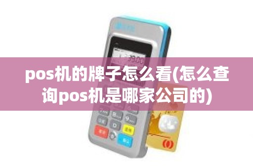 pos机的牌子怎么看(怎么查询pos机是哪家公司的)