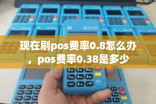 现在刷pos费率0.8怎么办，pos费率0.38是多少
