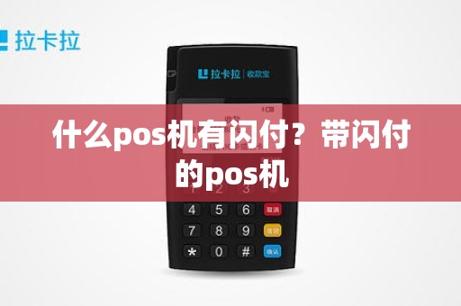 什么pos机有闪付？带闪付的pos机