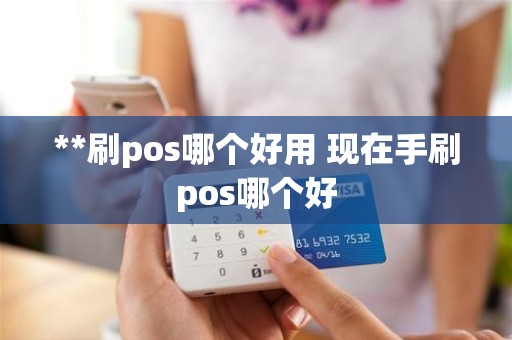 **刷pos哪个好用 现在手刷pos哪个好