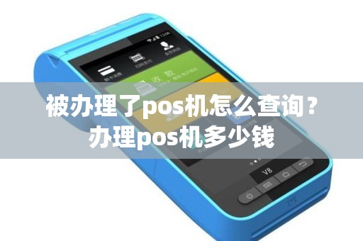 被办理了pos机怎么查询？办理pos机多少钱