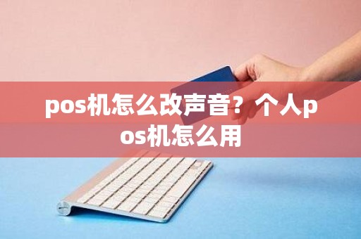 pos机怎么改声音？个人pos机怎么用