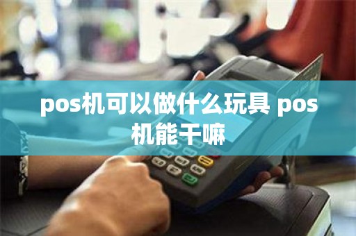 pos机可以做什么玩具 pos机能干嘛