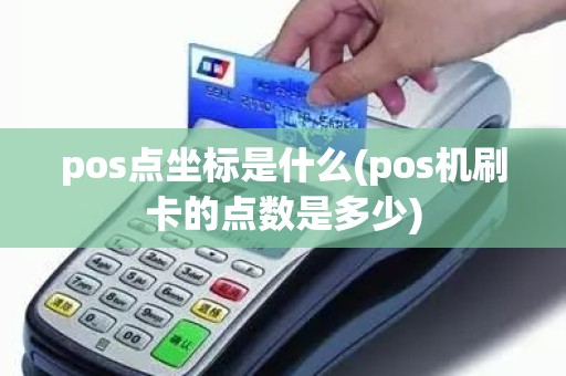 pos点坐标是什么(pos机刷卡的点数是多少)