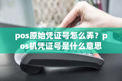 pos原始凭证号怎么弄？pos机凭证号是什么意思