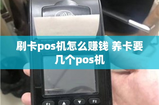 刷卡pos机怎么赚钱 养卡要几个pos机