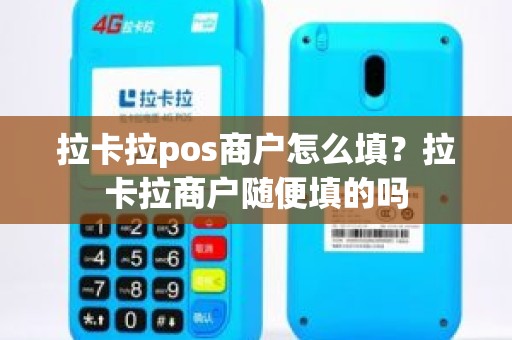 拉卡拉pos商户怎么填？拉卡拉商户随便填的吗