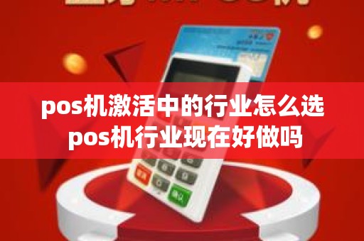 pos机激活中的行业怎么选 pos机行业现在好做吗