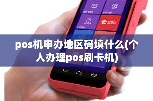 pos机申办地区码填什么(个人办理pos刷卡机)