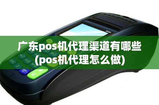 广东pos机代理渠道有哪些(pos机代理怎么做)