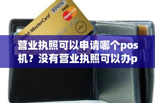 营业执照可以申请哪个pos机？没有营业执照可以办pos机吗
