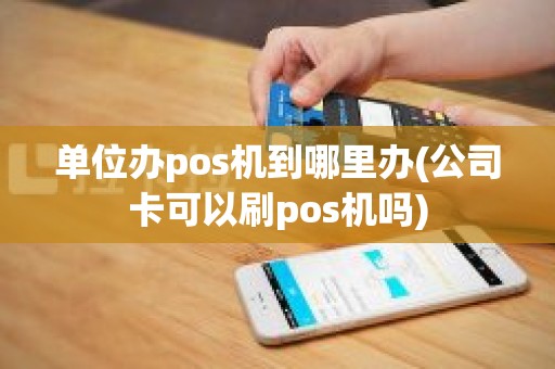 单位办pos机到哪里办(公司卡可以刷pos机吗)