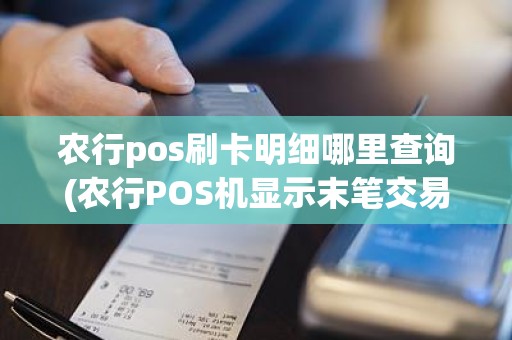 农行pos刷卡明细哪里查询(农行POS机显示末笔交易查询)