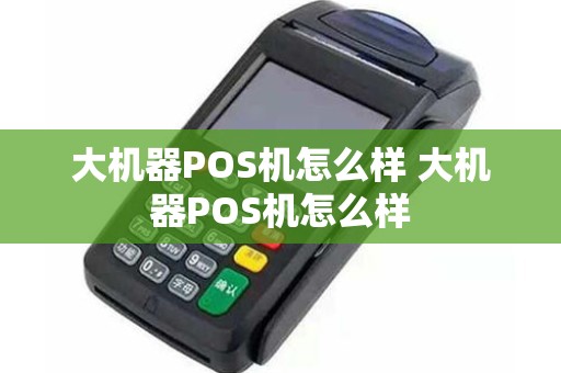 大机器POS机怎么样 大机器POS机怎么样
