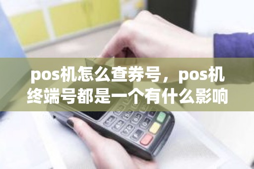 pos机怎么查券号，pos机终端号都是一个有什么影响