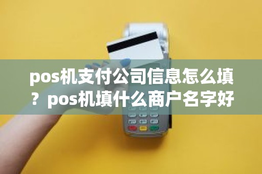 pos机支付公司信息怎么填？pos机填什么商户名字好