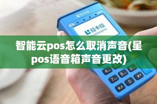 智能云pos怎么取消声音(星pos语音箱声音更改)