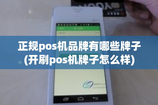正规pos机品牌有哪些牌子(开刷pos机牌子怎么样)