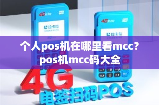 个人pos机在哪里看mcc？pos机mcc码大全