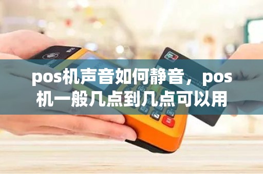 pos机声音如何静音，pos机一般几点到几点可以用