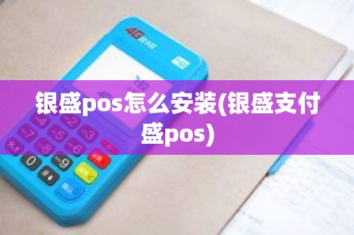 银盛pos怎么安装(银盛支付盛pos)