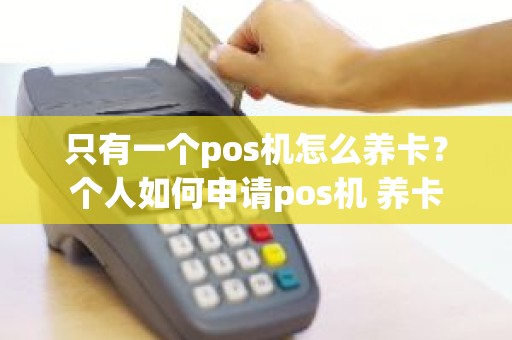 只有一个pos机怎么养卡？个人如何申请pos机 养卡