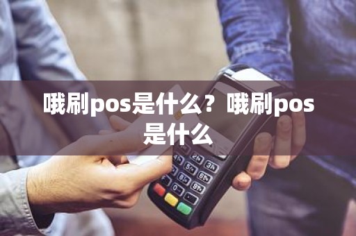 哦刷pos是什么？哦刷pos是什么