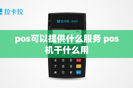 pos可以提供什么服务 pos机干什么用