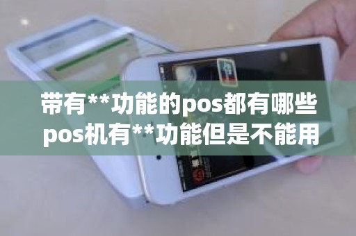 带有**功能的pos都有哪些 pos机有**功能但是不能用 带有**功能的pos都有哪些 pos机有**功能但是不能用